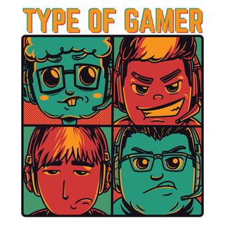 Nome do produto Camiseta Unissex - Gamers