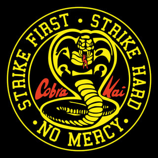 Nome do produto Camiseta - Cobra Kai - Strike First