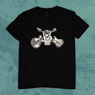 Camiseta Rock Guitar