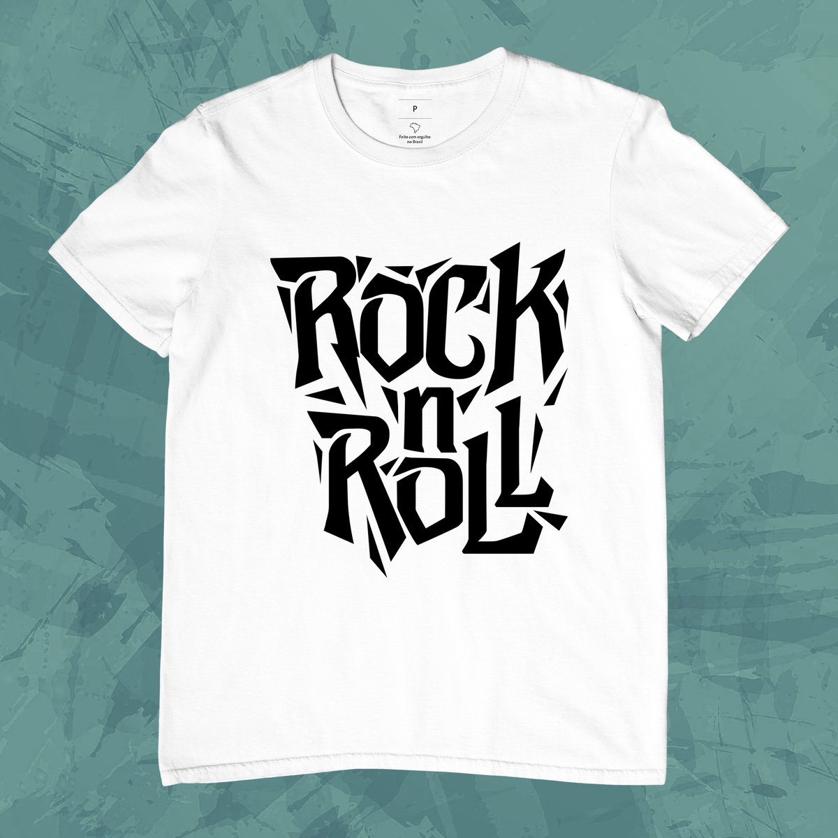 Nome do produto: Camiseta Rock and Roll