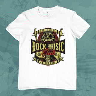 Nome do produto Camiseta Rock Music Club