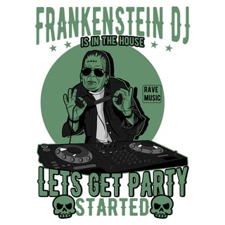 Nome do produto Camiseta Unissex - Frankenstein Dj