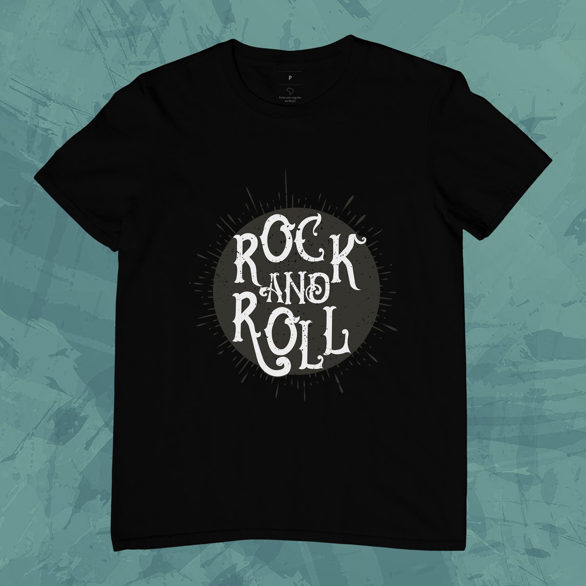 Nome do produto: Camiseta Rock and Roll