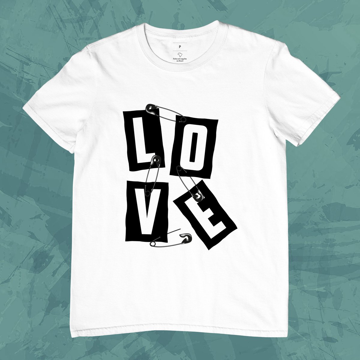 Nome do produto: Camiseta Unissex - Love