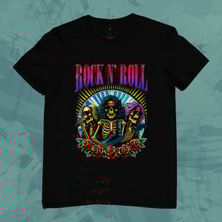 Rock and Roll Roses Skulls