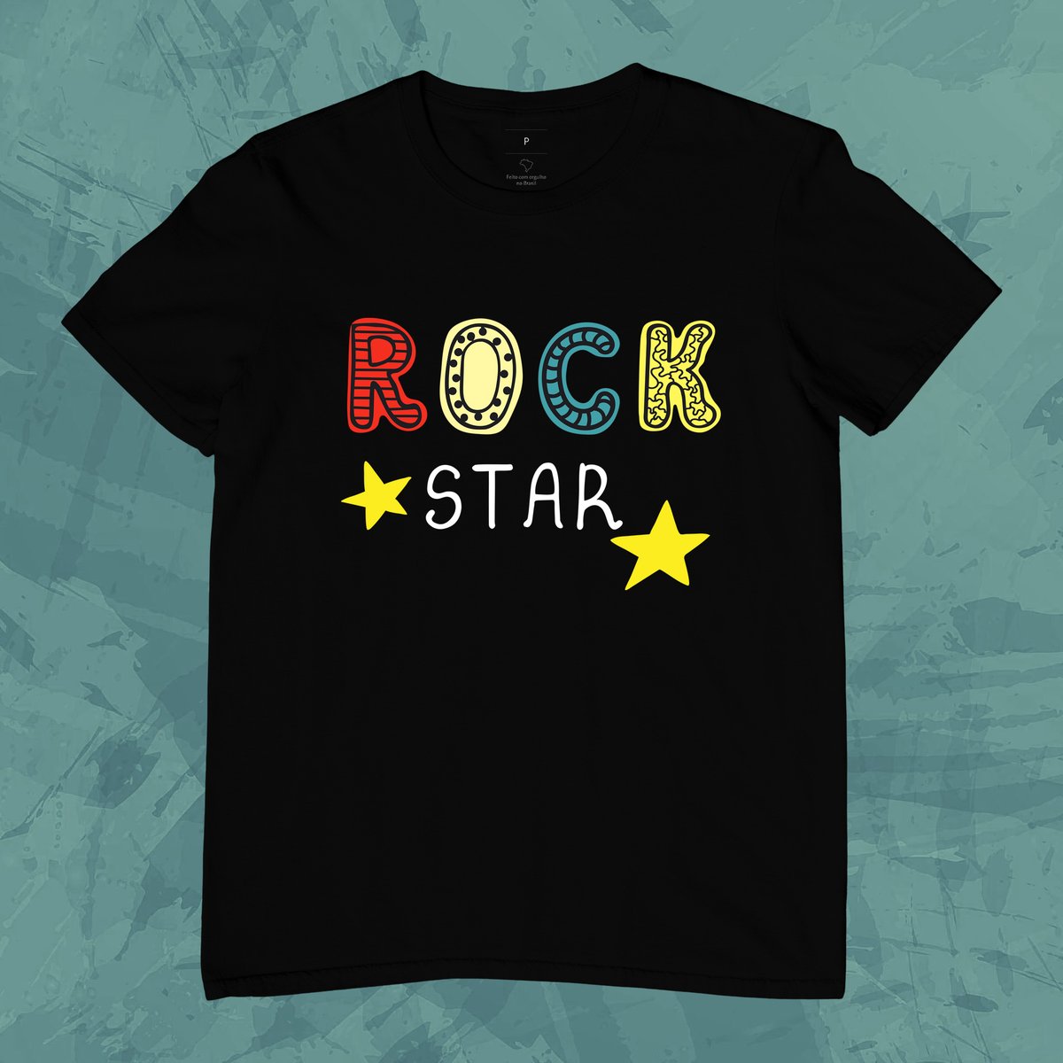 Nome do produto: Camiseta Rock Star