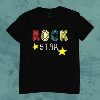 Camiseta Rock Star