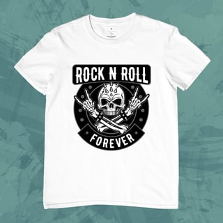 Nome do produto Camiseta Unissex - Rock N Forever