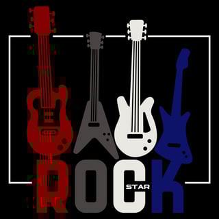 Nome do produto Camiseta Rock Guitar