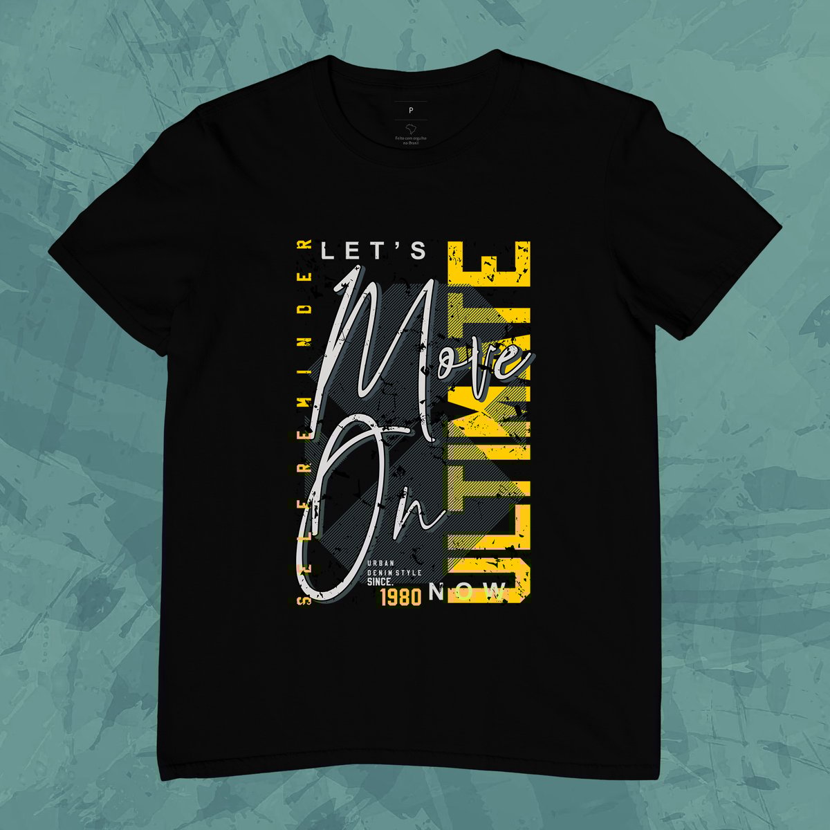 Nome do produto: Camiseta Unissex - Lets Move On