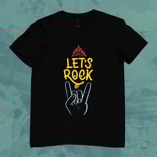 Camiseta Let`s Rock