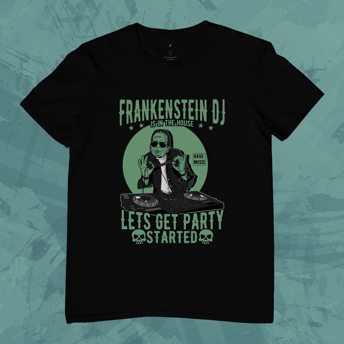 Nome do produto: Camiseta Unissex - Frankenstein Dj