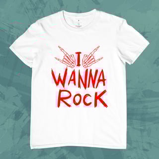 Nome do produto Camiseta I Wanna Rock