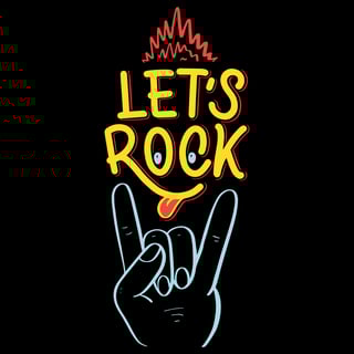 Nome do produto Camiseta Let`s Rock