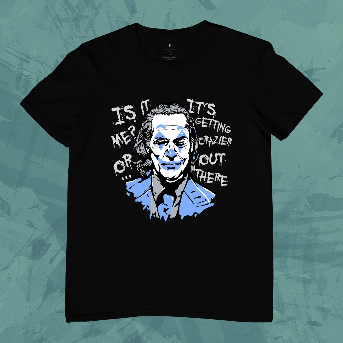 Nome do produto: Camiseta Unissex - Está Ficando Louco
