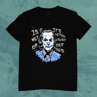 Camiseta Unissex - Está Ficando Louco