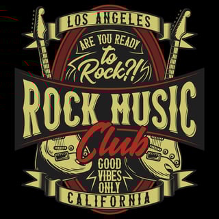 Nome do produto Camiseta Rock Music Club