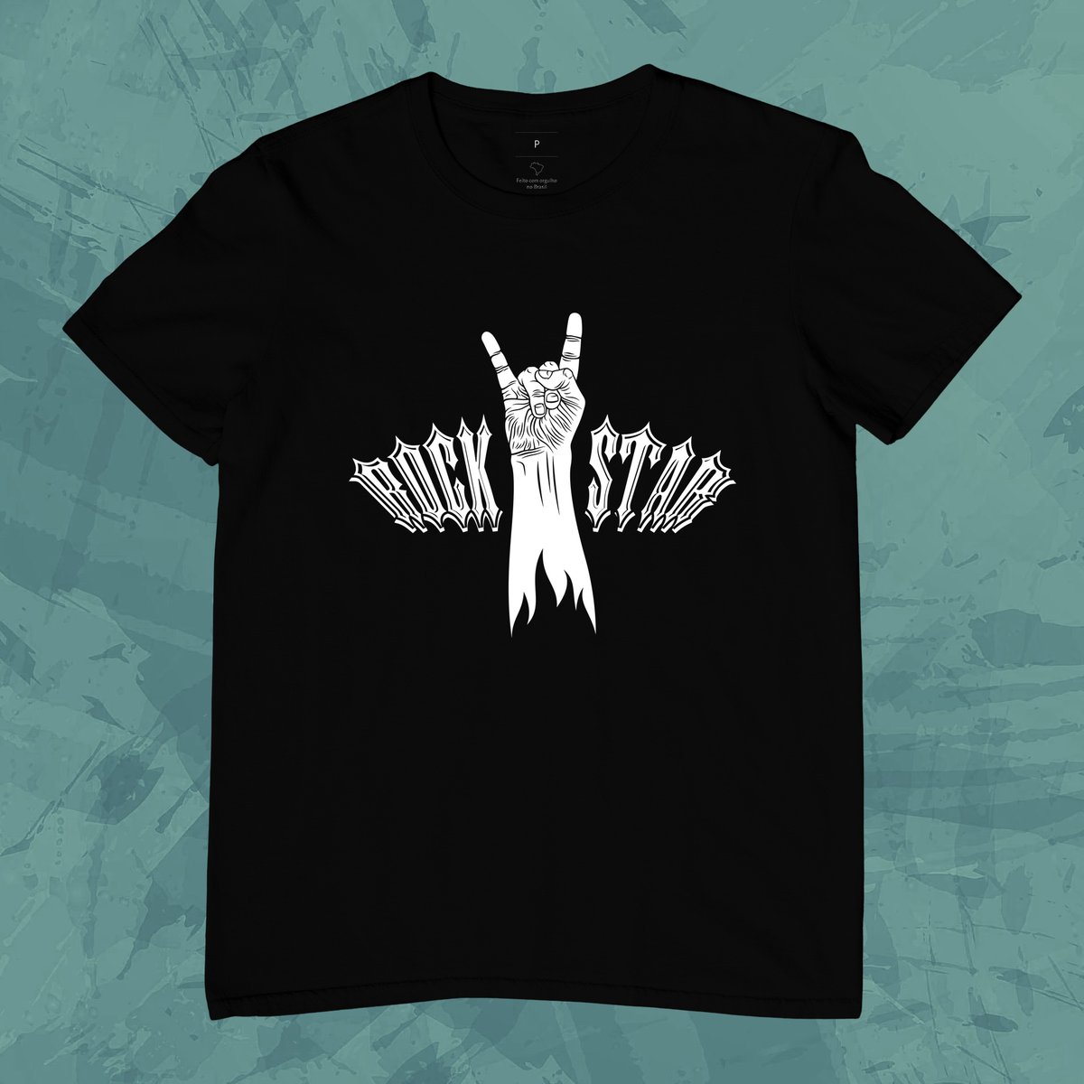 Nome do produto: Camiseta Rock Star