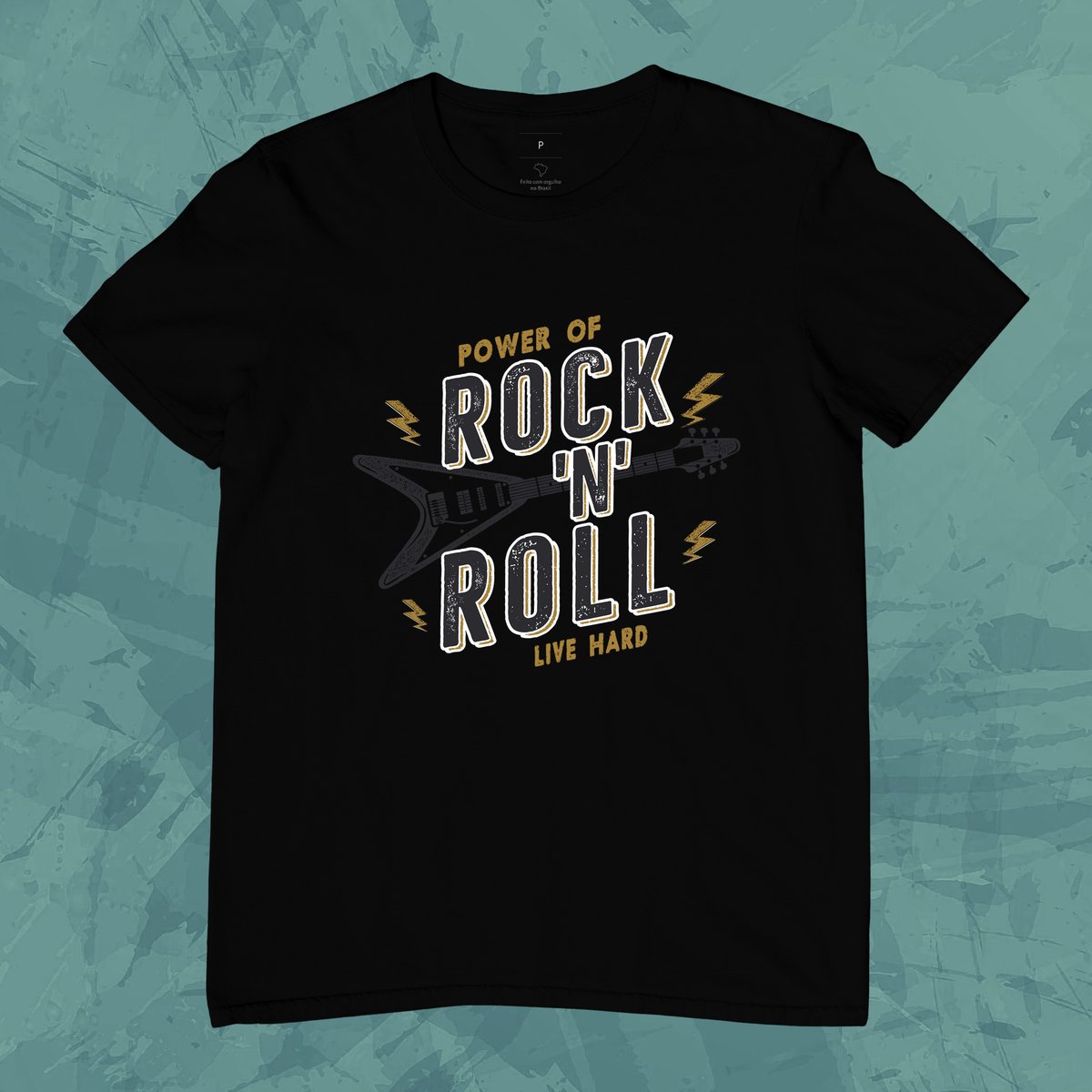 Nome do produto: Camiseta Power of Rock