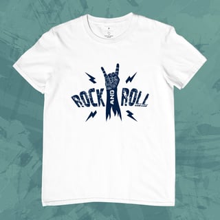 Camiseta Rock and Roll