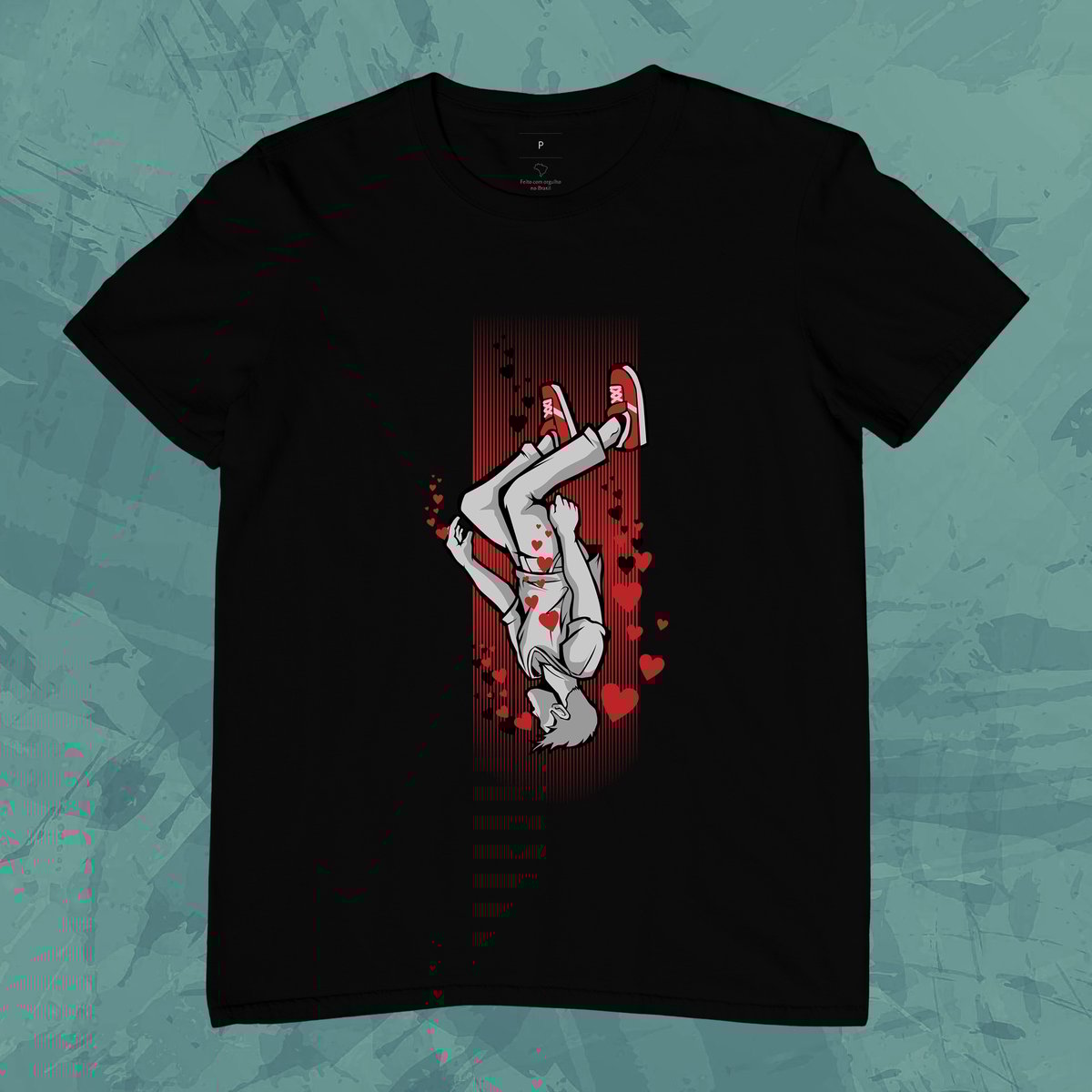 Nome do produto: Camiseta Unissex - De Pernas pro Ar