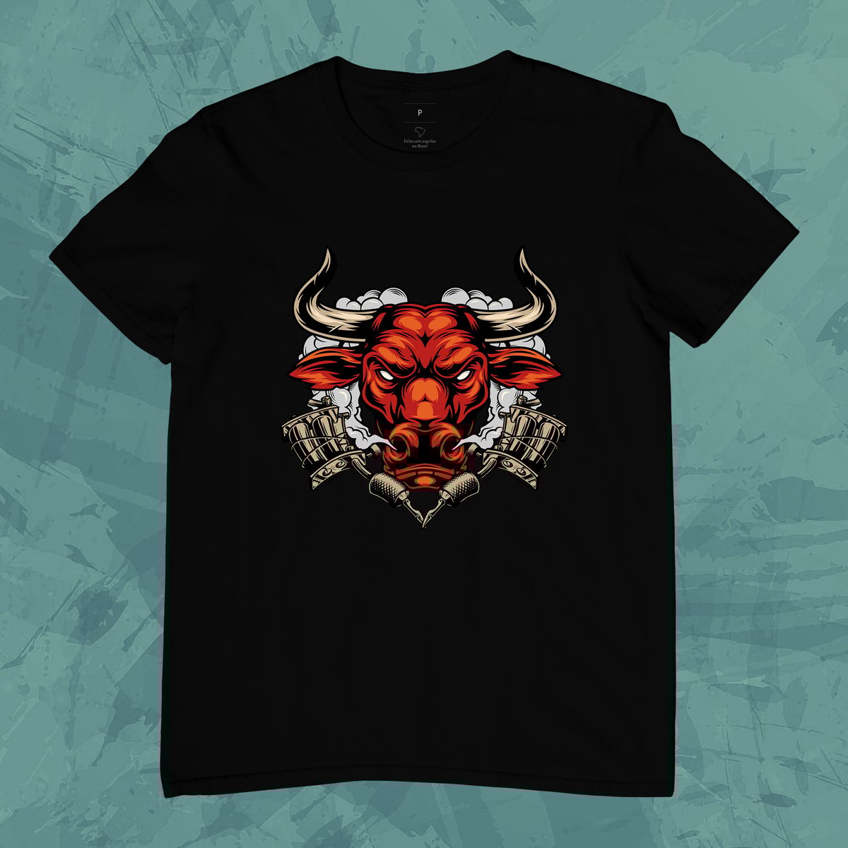 Nome do produto: Camiseta Unissex - Angry Bull