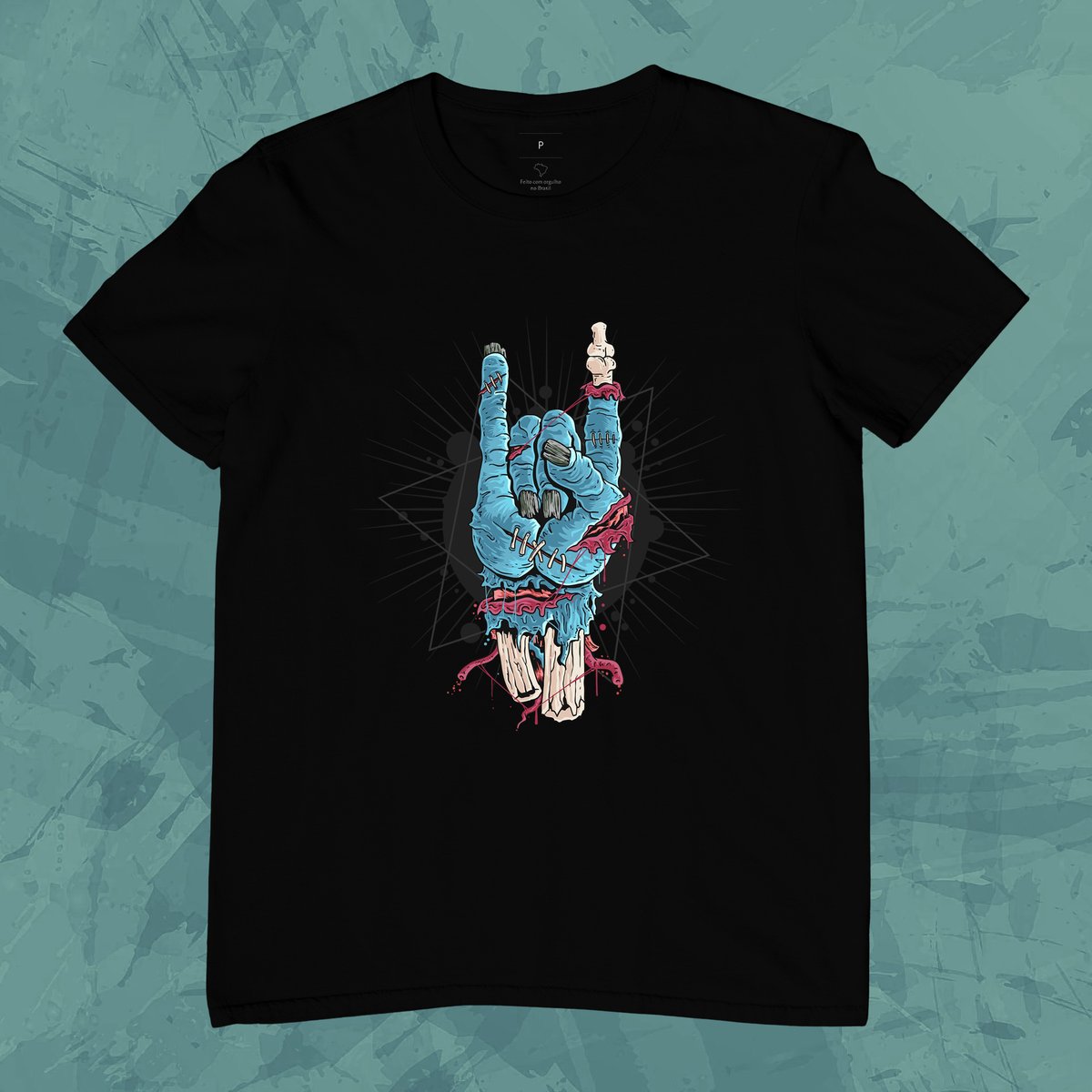 Nome do produto: Camiseta Let`s Rock