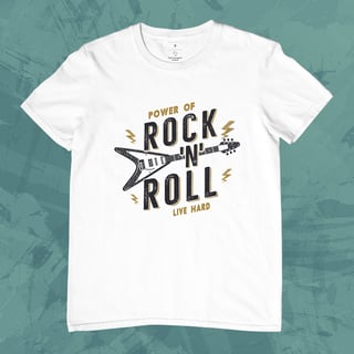 Nome do produto Camiseta Power of Rock