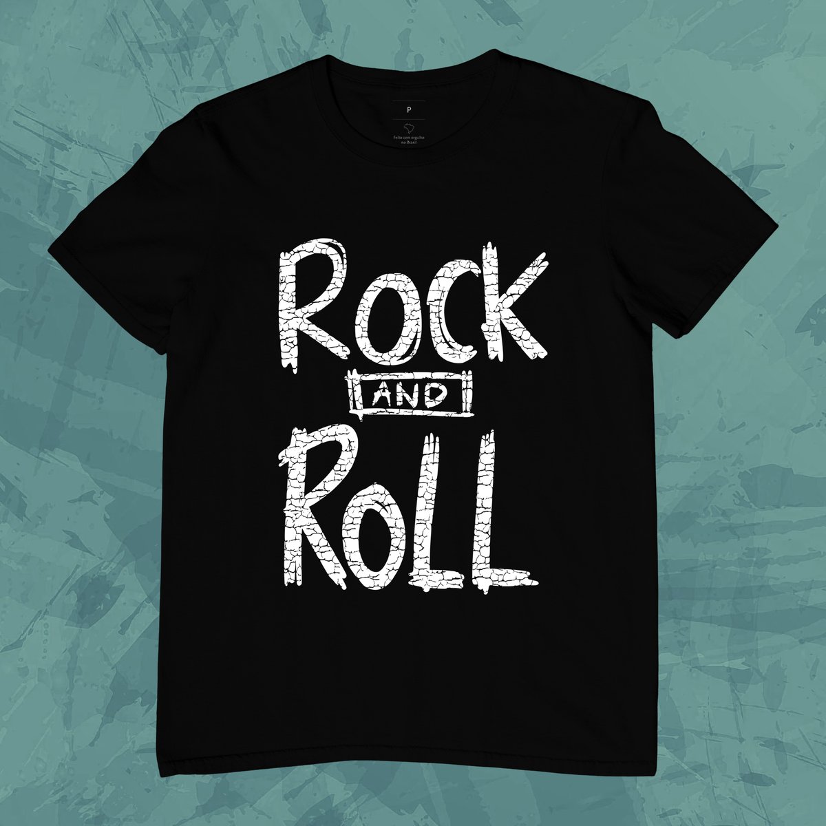 Nome do produto: Camiseta Rock and Roll