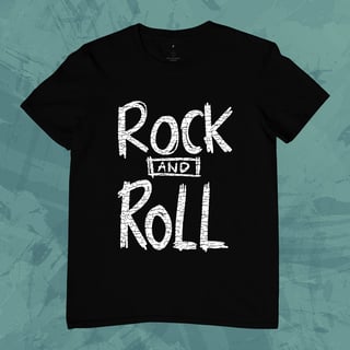 Camiseta Rock and Roll