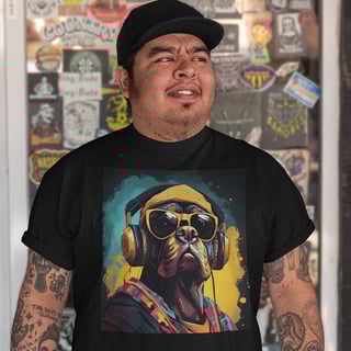 Nome do produto Camiseta Unissex - Cachorro Groove