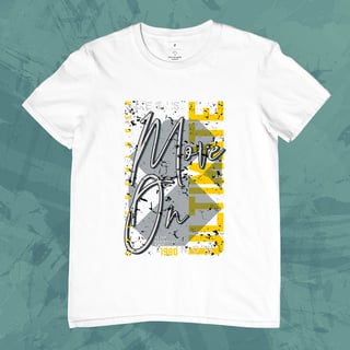 Nome do produto Camiseta Unissex - Lets Move On