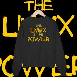 THE LINUX IS THE POWER 1 - MOLETOM FECHADO