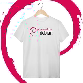 Nome do produtoPOWERED BY DEBIAN 1 - UNISSEX