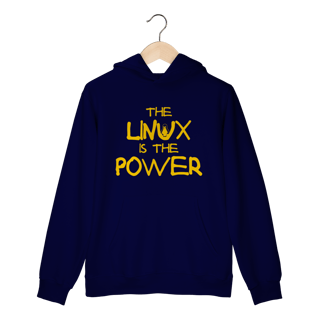 Nome do produtoTHE LINUX IS THE POWER 1 - MOLETOM CANGURU