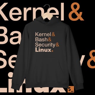 KERNEL BASH SECURITY LINUX 1 - MOLETOM CANGURU