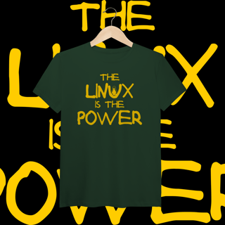 Nome do produtoTHE LINUX IS THE POWER - PIMA - UNISSEX