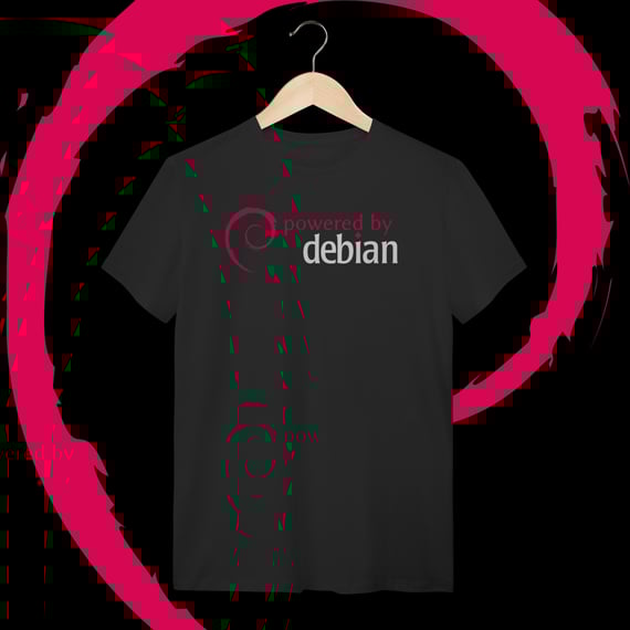 POWERED BY DEBIAN 2 - UNISSEX