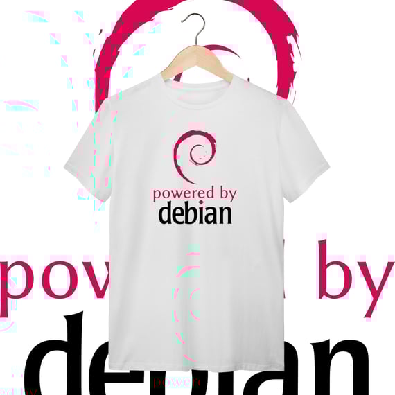 POWERED BY DEBIAN 4 - UNISSEX