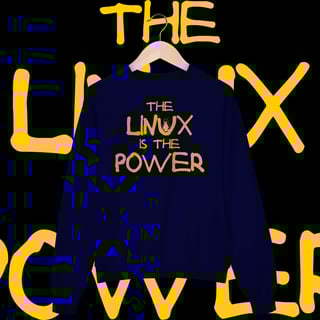 Nome do produtoTHE LINUX IS THE POWER 1 - MOLETOM FECHADO