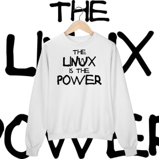 THE LINUX IS THE POWER 2 - MOLETOM FECHADO