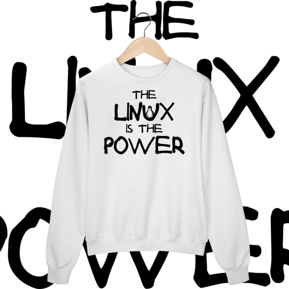 THE LINUX IS THE POWER 2 - MOLETOM FECHADO