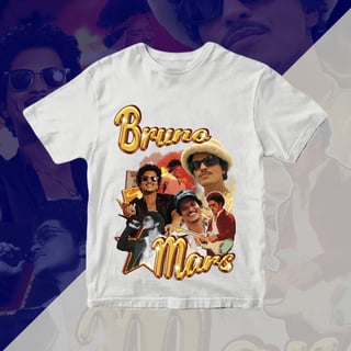 Nome do produtoCamiseta Bruno Mars