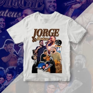 Nome do produtoCamiseta Jorge e Mateus