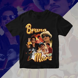 Nome do produtoCamiseta Bruno Mars