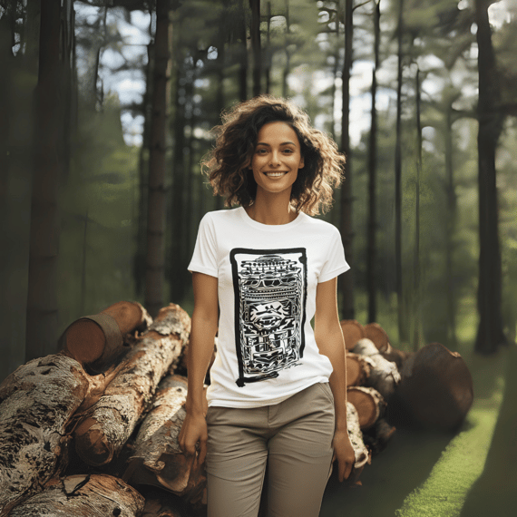 Camisa Feminina Baby Long Classic Frente e costas Estampa Futurama 