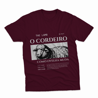 Nome do produto O Cordeiro - (Estampa branca)