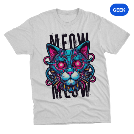 Gato Cyber - Unissex