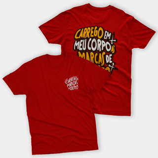 Nome do produto Marcas de Cristo - (Estampa Amarela e branca)