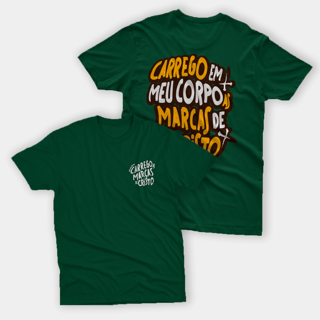 Nome do produto Marcas de Cristo - (Estampa Amarela e branca)